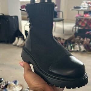 Black kids stylish Ankle Boot